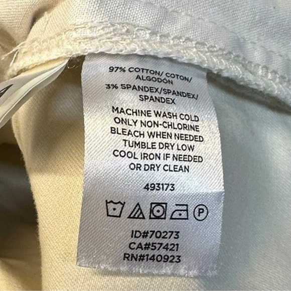 LOFT The Riviera Short Khaki Flat Front Cotton Blend Women's Size 12 - Picture 6 of 8